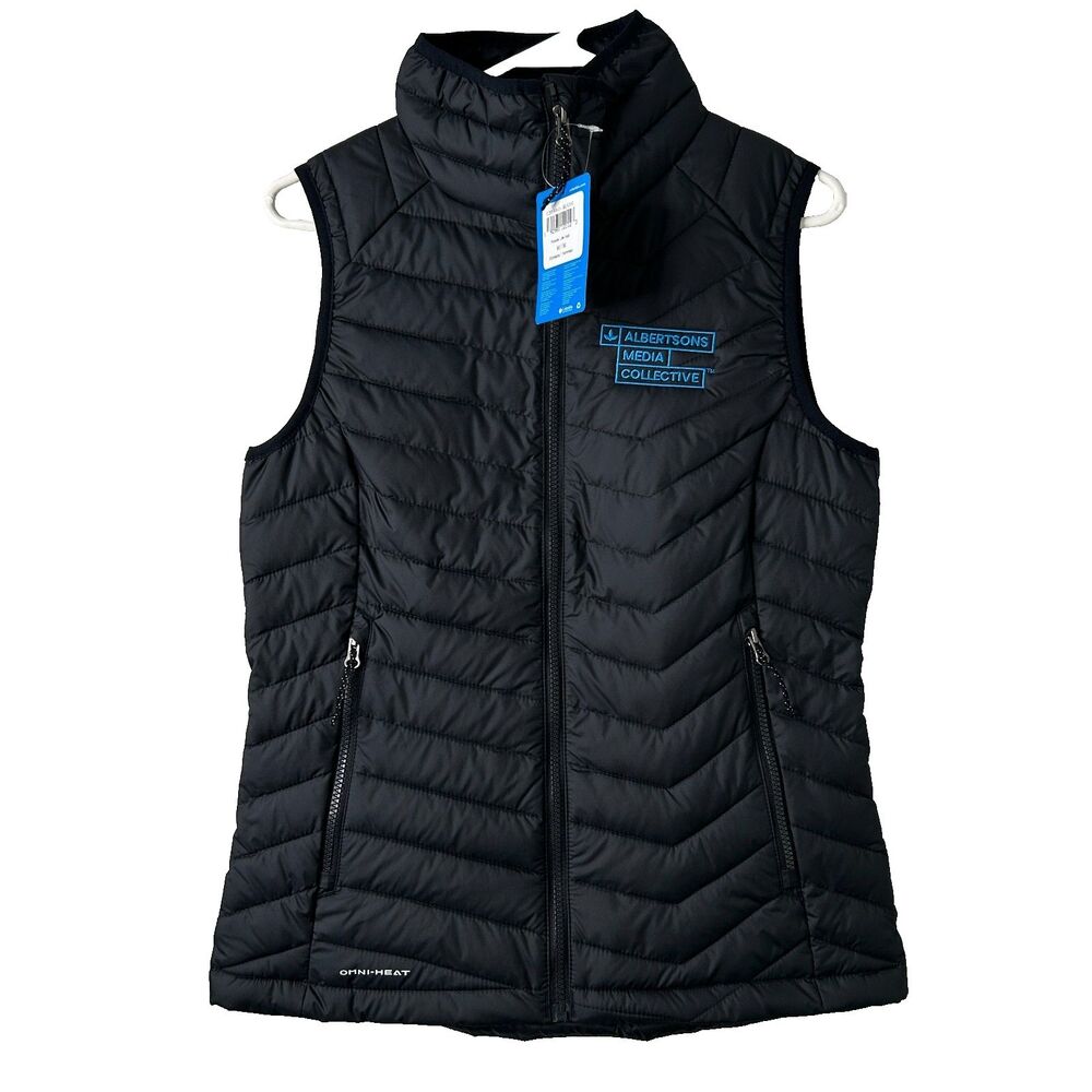 Columbia Womens Vest Powder Lite Omni Heat Quilted Medium
